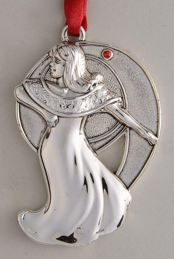 Twelve Days of Christmas Ornament Number Nine-Ladies Dancing - No Box by Harvey Lewis-1