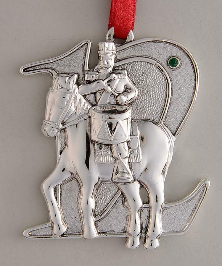 Twelve Days of Christmas Ornament Number Twelve-Drummers Drumming - No Box by Harvey Lewis-1
