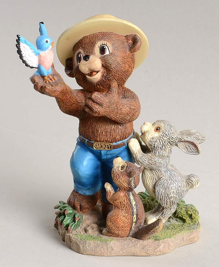 Little Smokey and Pals Friendship Lifts The Heart - No Box by Hamilton Collection-1