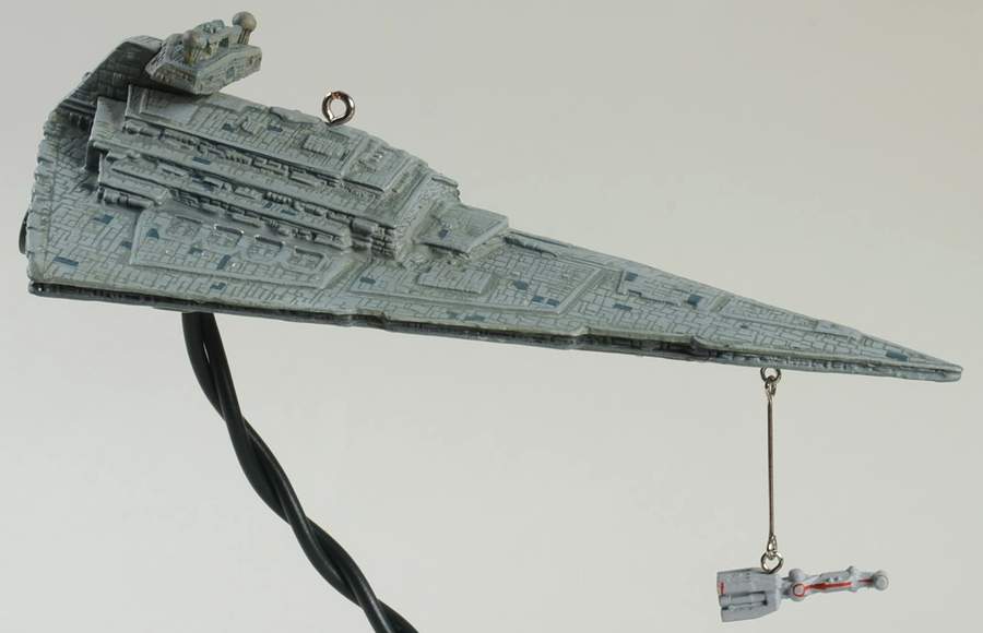 Star Wars-A New Hope 2004 Star Destroyer - No Box by Hallmark Gold Crown-1