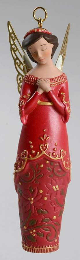 Joyful Tidings Cordelia-Love-Red-Spanish - Boxed by Hallmark Gold Crown-1
