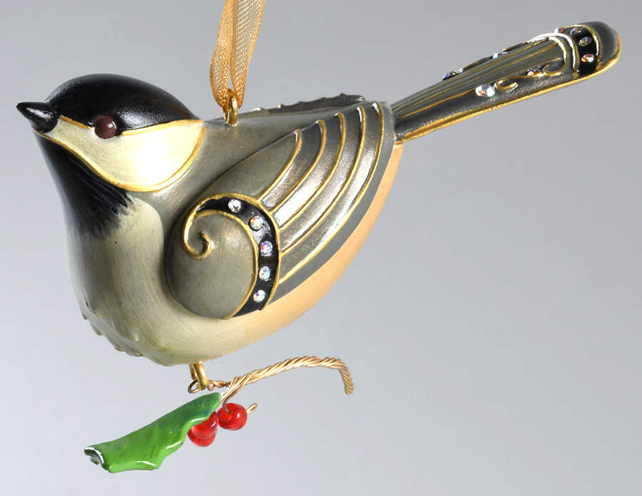 Beauty of Birds 2006-Black-Capped Chickadee #2 - No Box by Hallmark Gold Crown-1