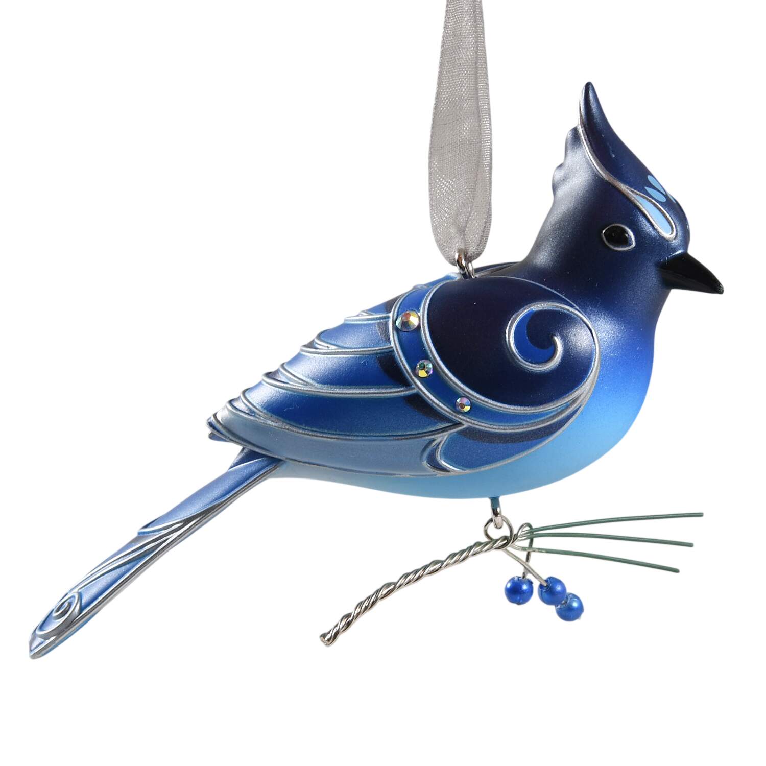 Beauty of Birds 2023-Steller's Jay #19 - Boxed by Hallmark Gold Crown-1