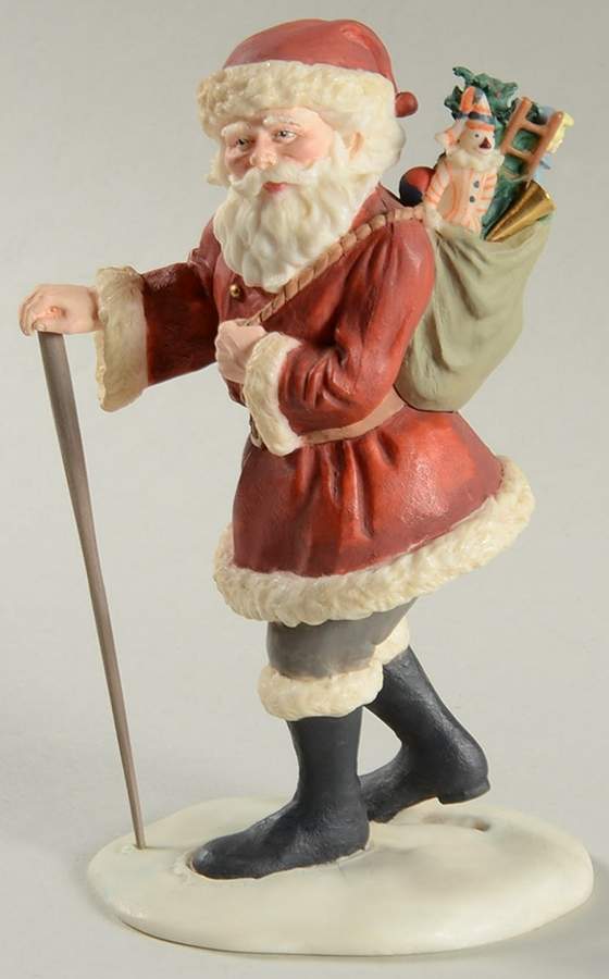 Heirloom Santa Collection A Merrier Christmas-Gray Trousers - No Box by Hallmark Gold Crown-1
