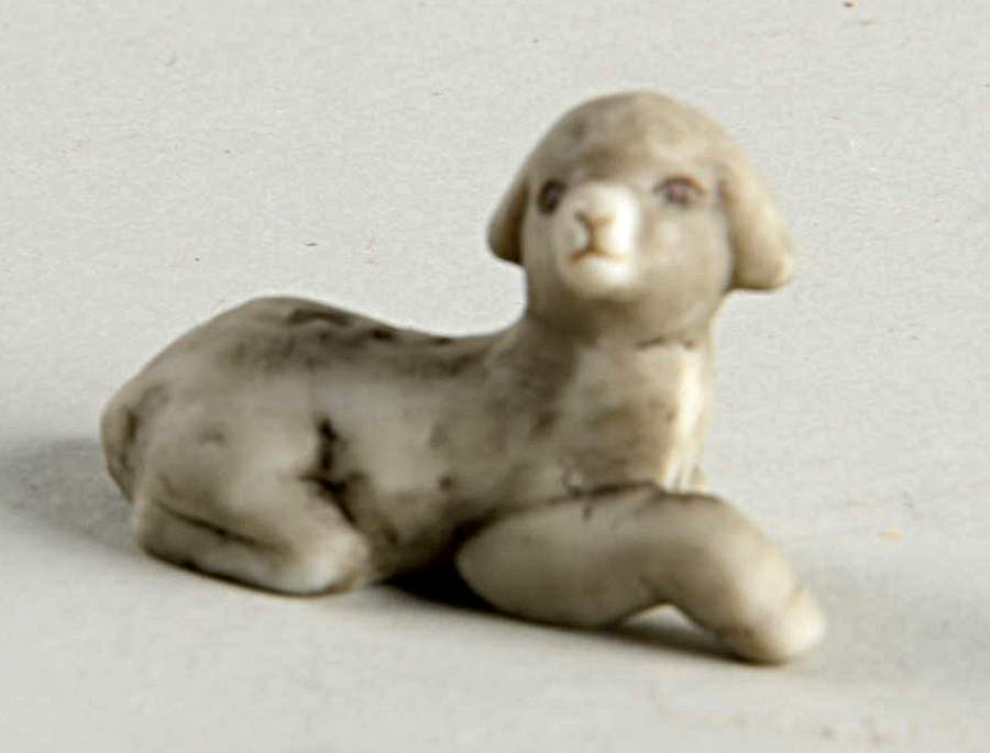 Light of the World-Berta Hummel Lamb-Head Turned - No Box by Hawthorne Village-1