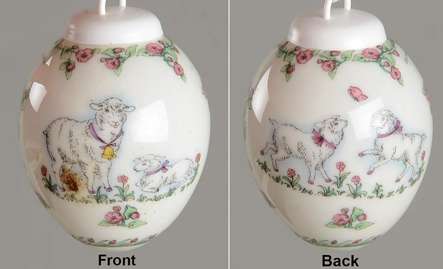 Annual China Spring Egg-Mini 1990 Egg - Boxed by Hutschenreuther-1