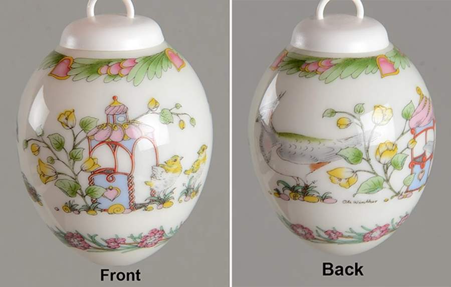 Annual China Spring Egg-Mini 1999 Egg - Boxed by Hutschenreuther-1