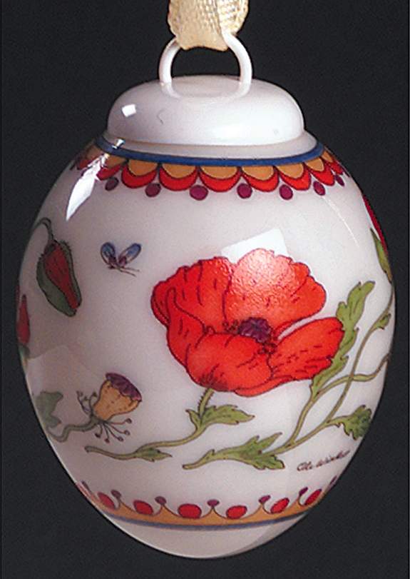 Mini Spring Eggs Poppies - Boxed by Hutschenreuther-1