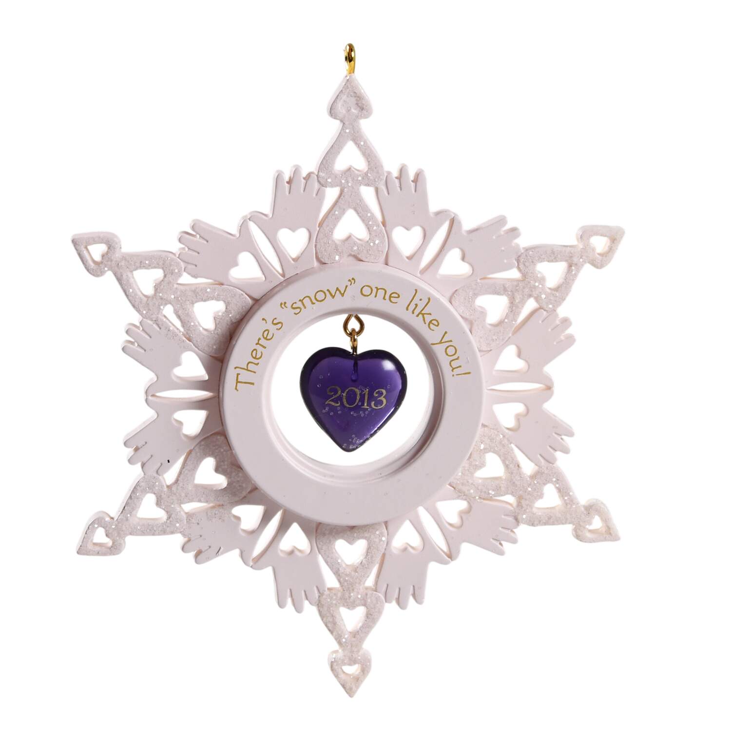2013 Hallmark Christmas Ornaments Snow One Like You - No Box by Hallmark Gold Crown-1