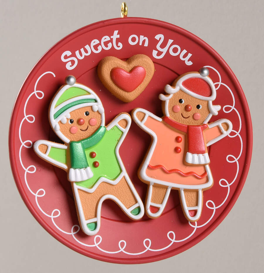 2014 Hallmark Christmas Ornaments Sweet On You - No Box by Hallmark Gold Crown-1