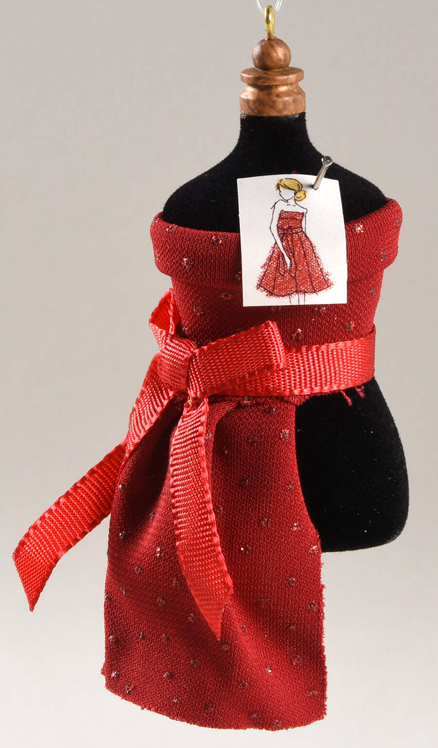 2014 Hallmark Christmas Ornaments Runway Queen - Boxed by Hallmark Gold Crown-1