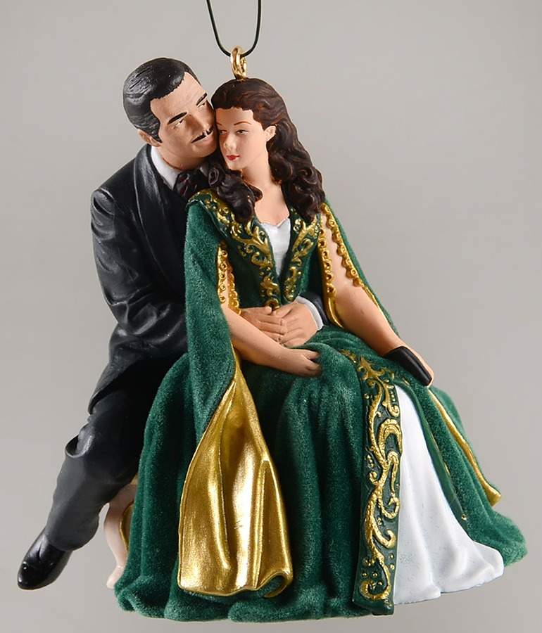 Gone with the Wind Scarlett And Rhett-2004 - Boxed by Hallmark Gold Crown-1