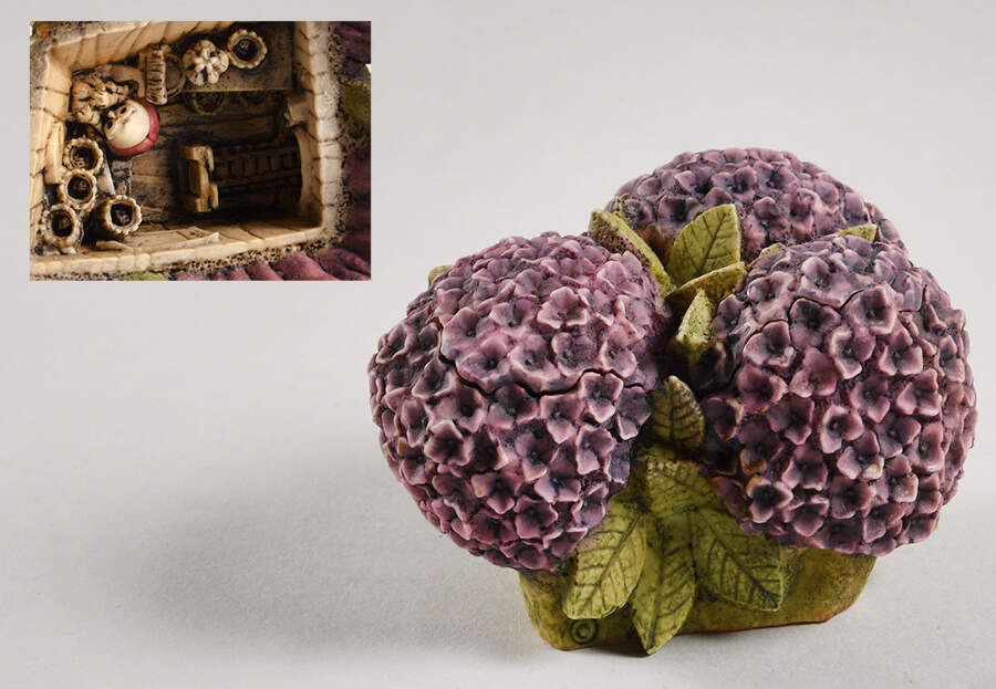 Lord Byron's Harmony Garden Hydrangea - No Box by Harmony Kingdom-1
