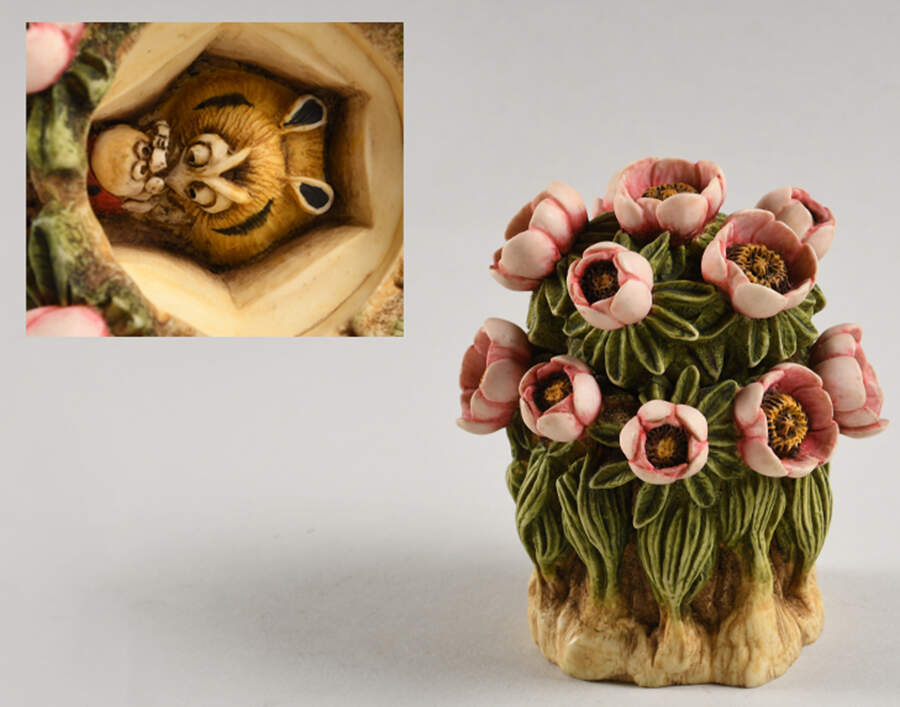 Lord Byron's Harmony Garden Peony - No Box by Harmony Kingdom-1