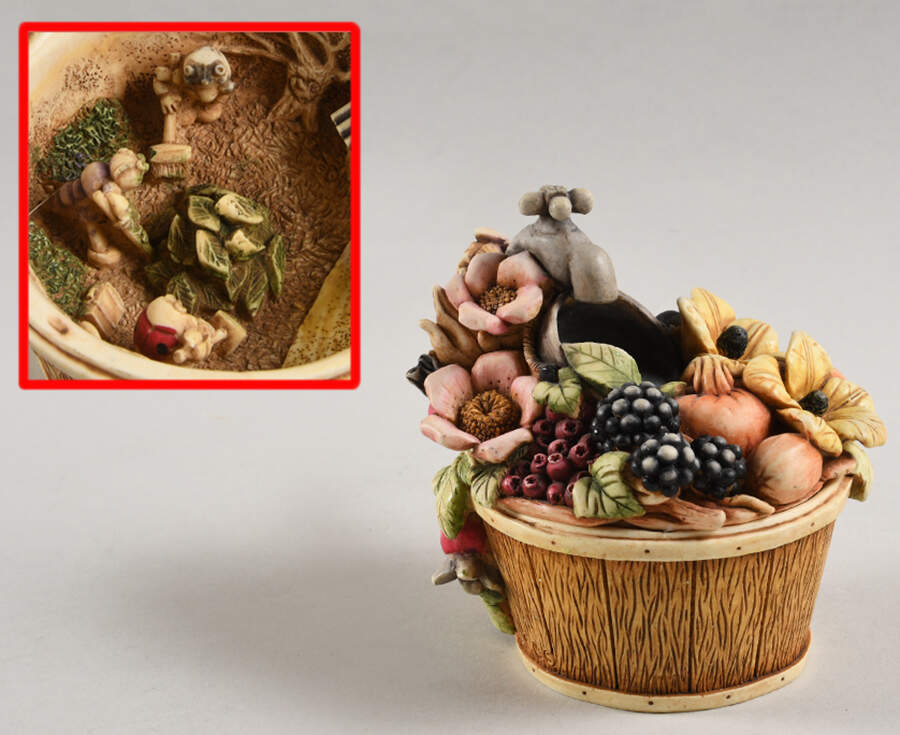 Lord Byron's Harmony Garden Fall Bouquet - Boxed by Harmony Kingdom-1