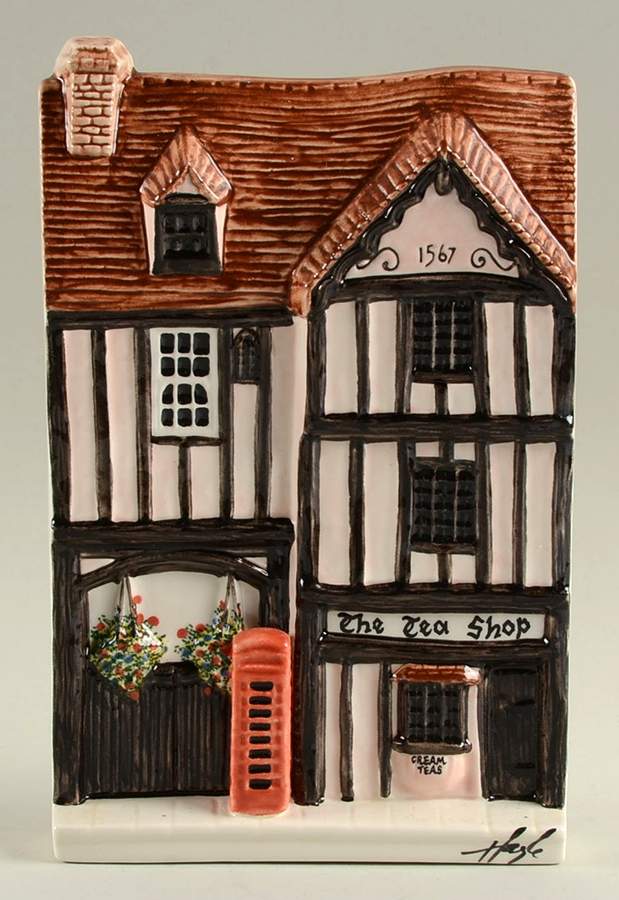 A Nation of Shopkeepers Teashop And Telephone - Boxed by Hazle Ceramics-1