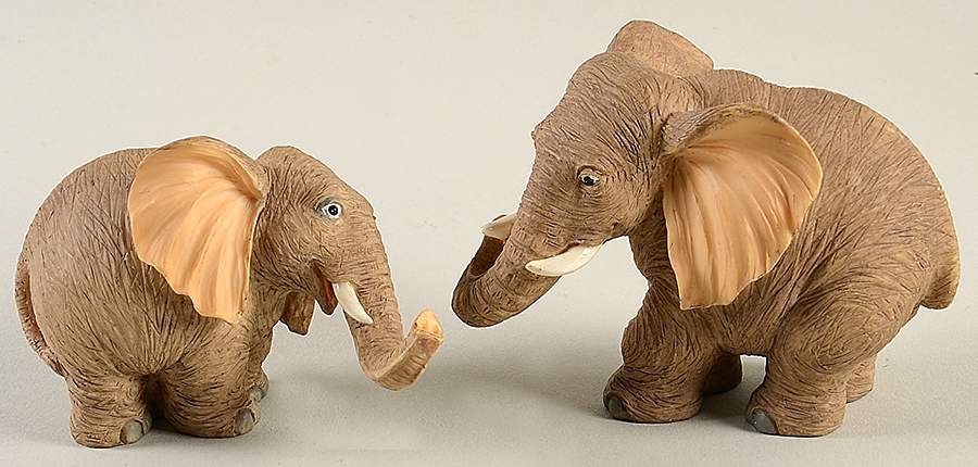 Noah's Endearing Mates Elephant Mates - Boxed by Hamilton Collection-1