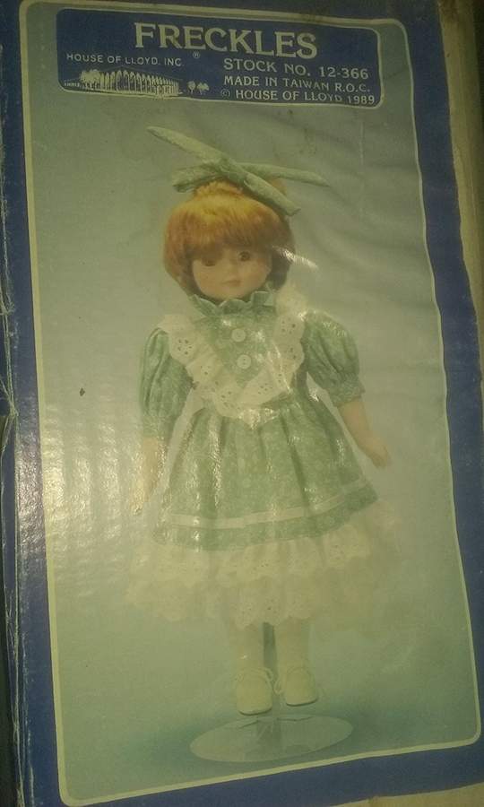 House of Lloyd Doll Freckles - With Box by House of Lloyd-1