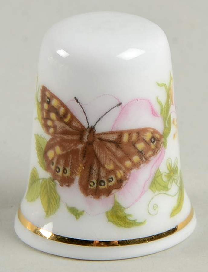 The British Butterflies Thimbles Speckled Wood - No Box by Hammersley-1