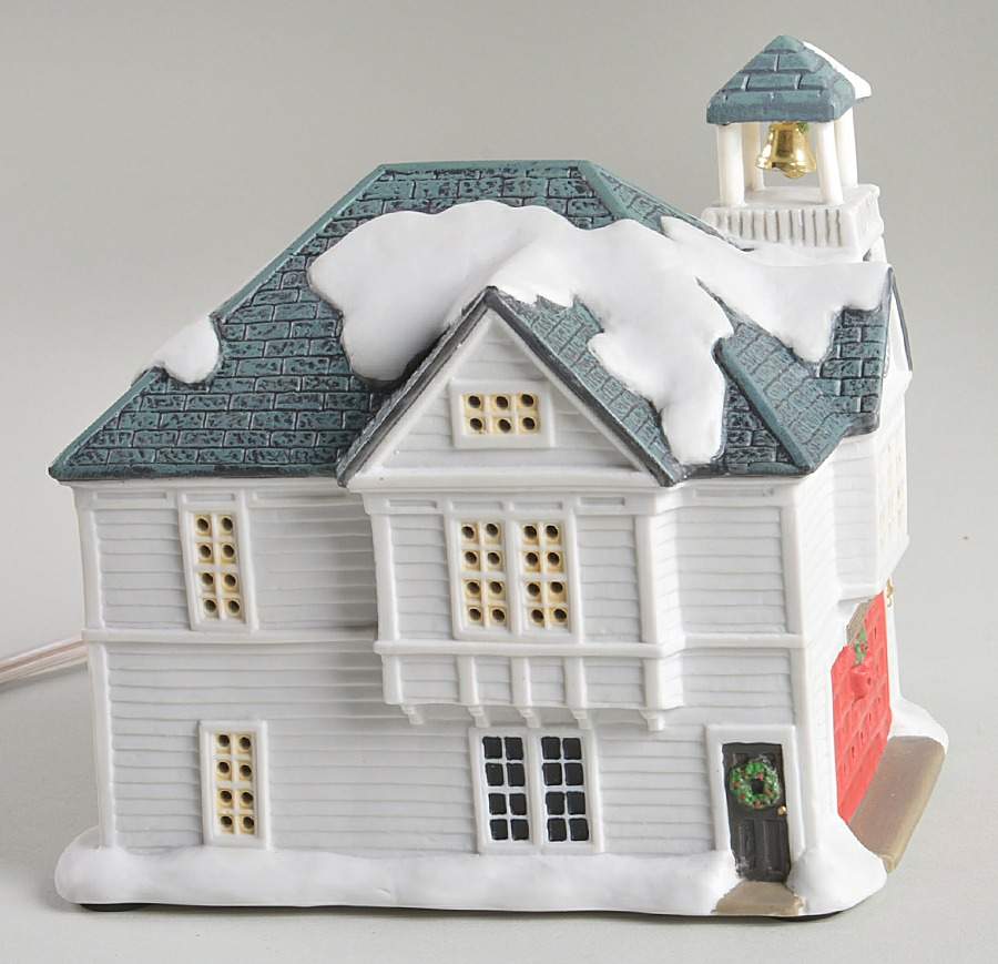 Rockwell's Holiday Memories: Stockbridge The Firehouse - No Box by Hawthorne Village-1