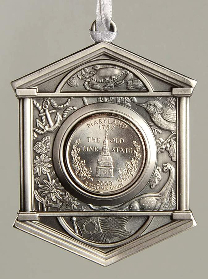 American Spirit Coin Collection Maryland - No Box by Hallmark Gold Crown-1