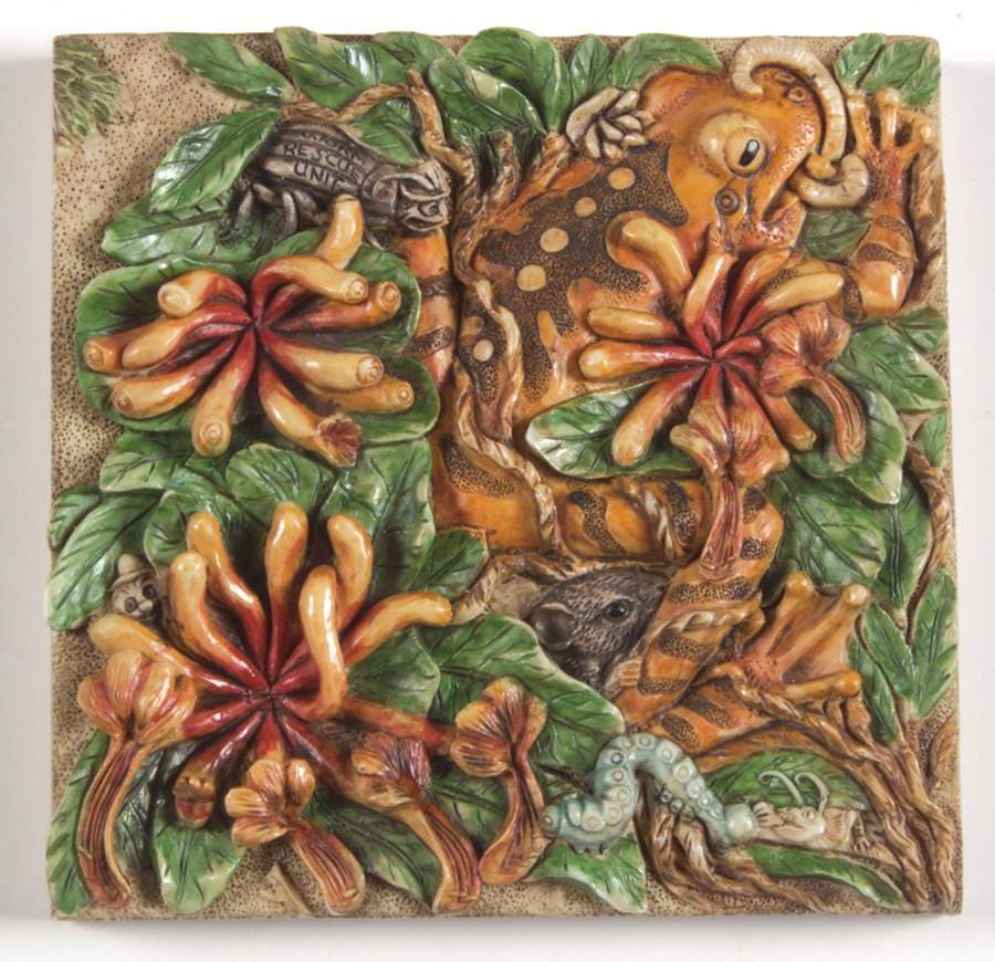 Byron's Secret Garden-Picturesque A Frog's Life  - No Box by Harmony Kingdom-1