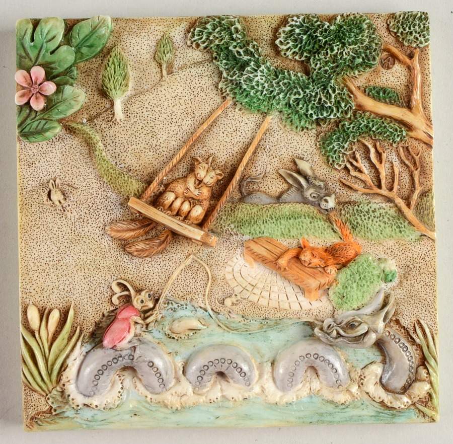 Byron's Secret Garden-Picturesque Swing Time - No Box by Harmony Kingdom-1