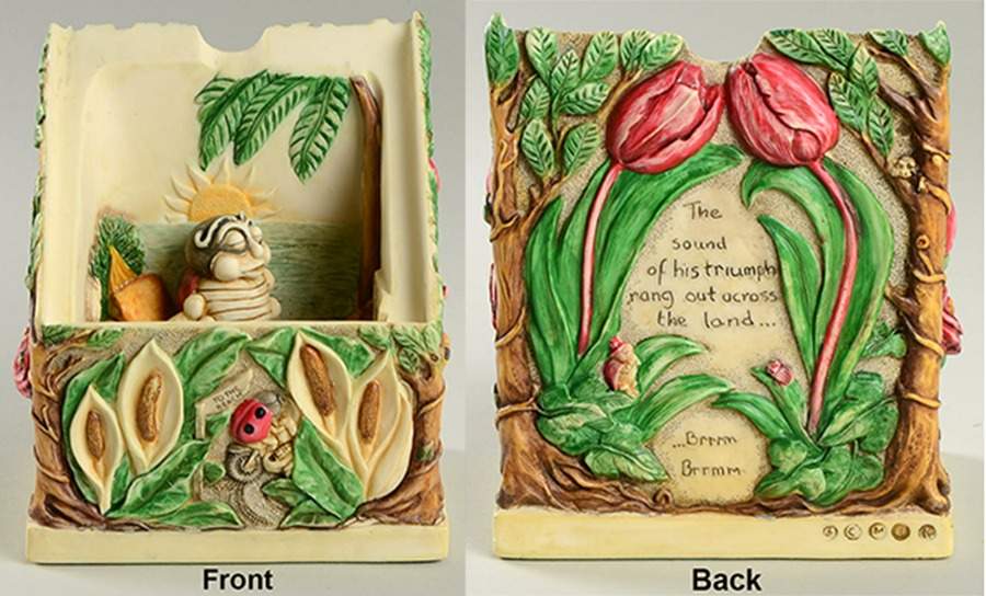 Byron's Secret Garden-Picturesque Byron's Hideaway Box - No Box by Harmony Kingdom-1