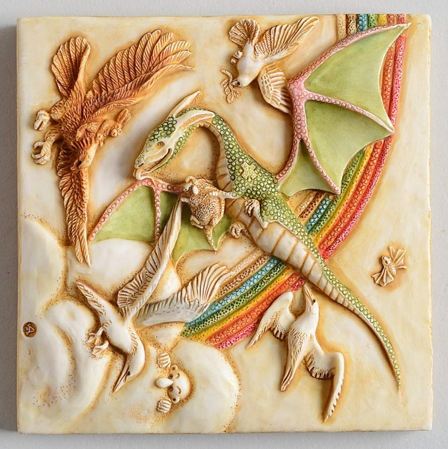 Noah's Park-Picturesque Whirligig Rainbow - No Box by Harmony Kingdom-1