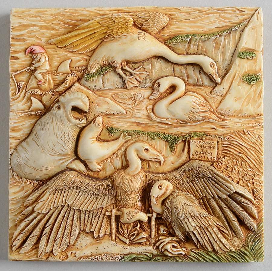 Noah's Park-Picturesque Beaky's Beach - No Box by Harmony Kingdom-1