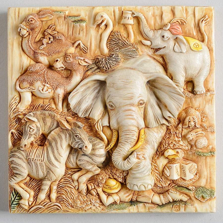 Noah's Park-Picturesque Mark Of The Beast - Boxed by Harmony Kingdom-1