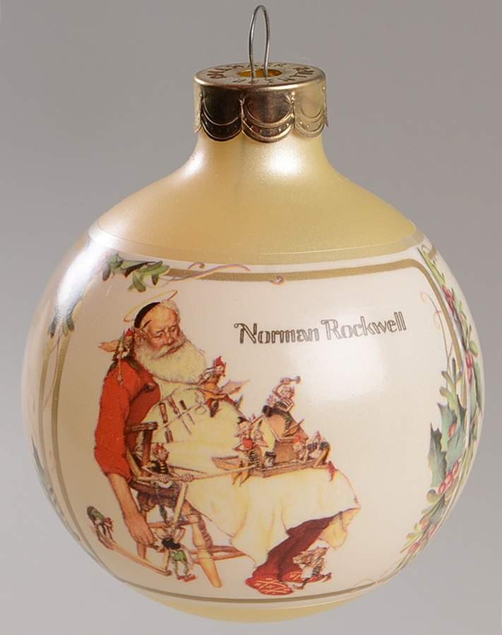 Norman Rockwell Art 1991-Norman Rockwell - No Box by Hallmark Gold Crown-1