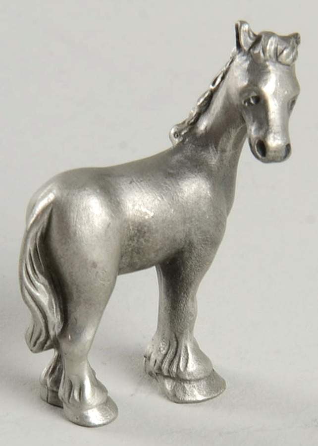 Noah's Ark Male Horse - No Box by Hudson Pewter-1