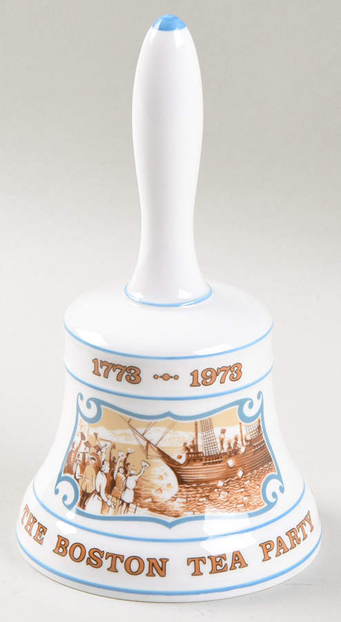 Sound of Liberty Bicentennial Bell Boston Tea Party - No Box by Hammersley-1