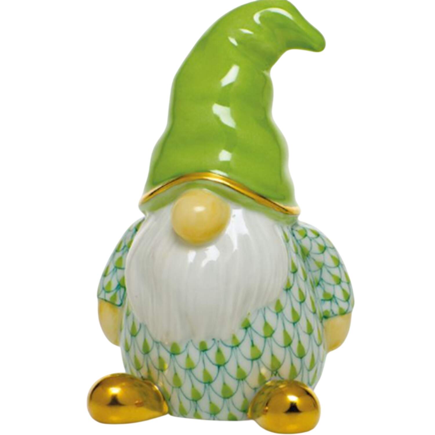 Myths and Legends Gnome-Key Lime - No Box by Herend-1