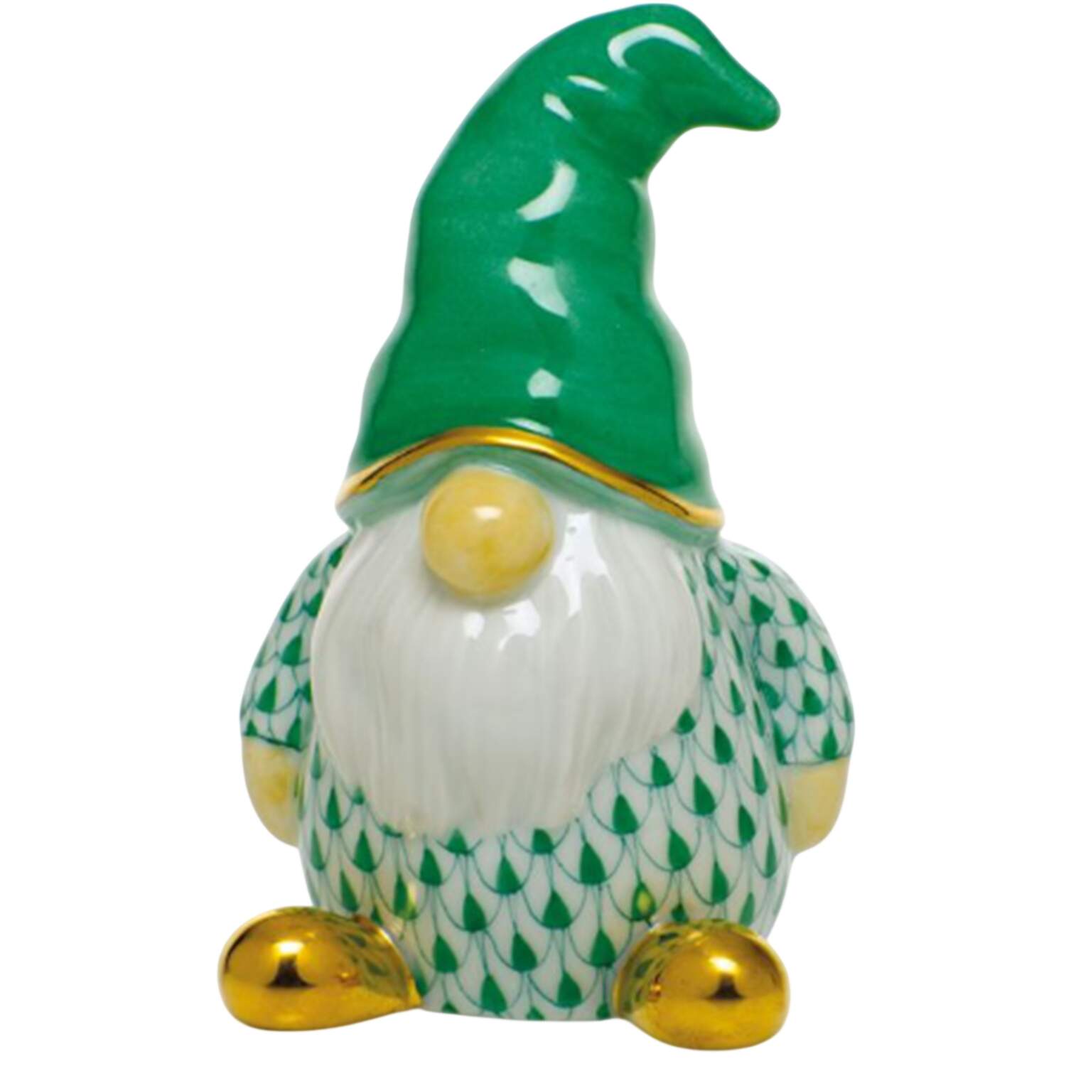 Myths and Legends Gnome-Green - No Box by Herend-1