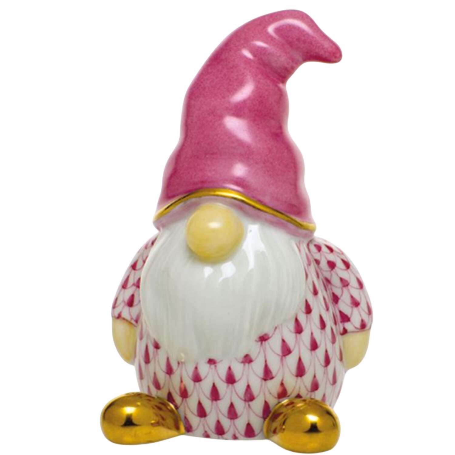 Myths and Legends Gnome-Raspberry - No Box by Herend-1