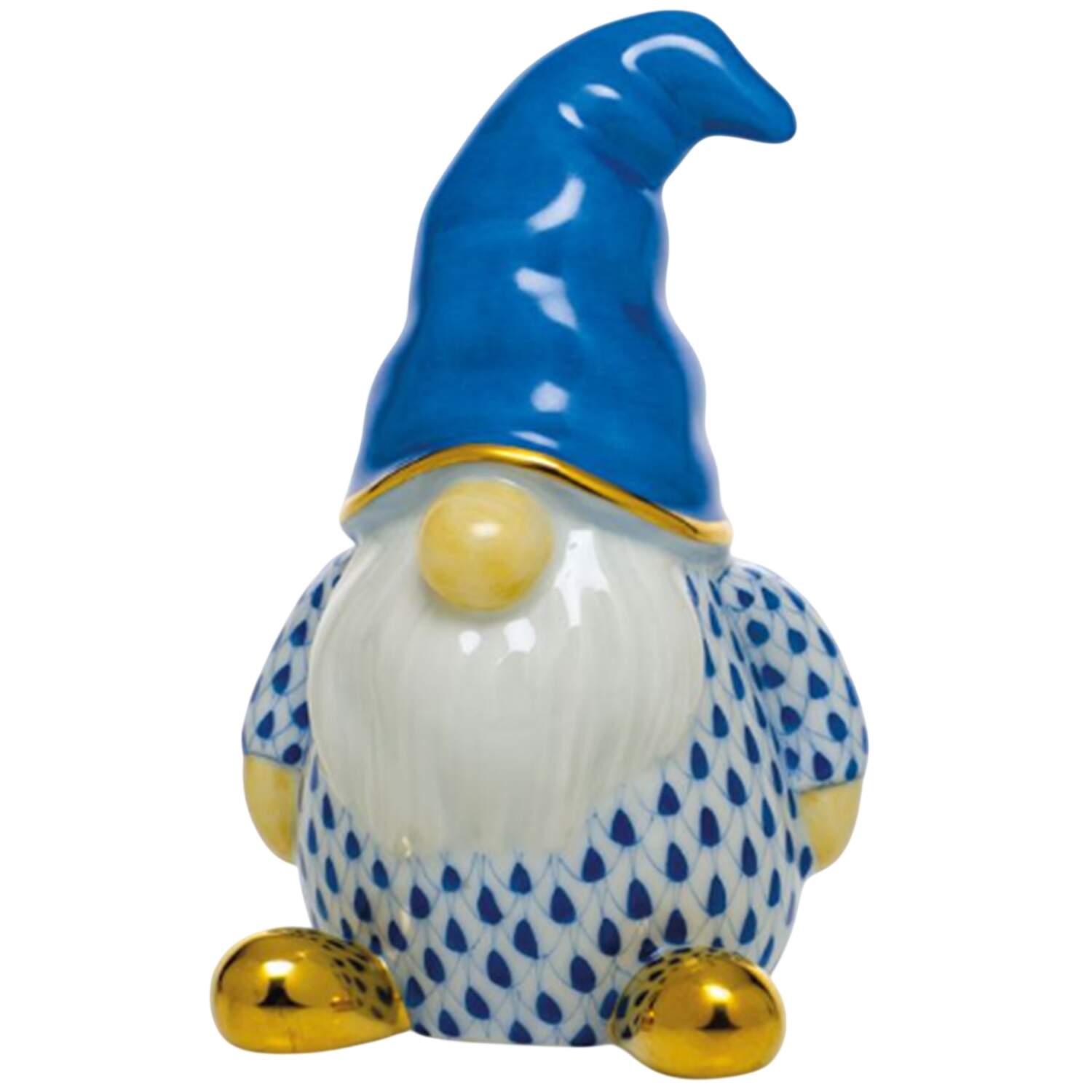 Myths and Legends Gnome-Sapphire - No Box by Herend-1