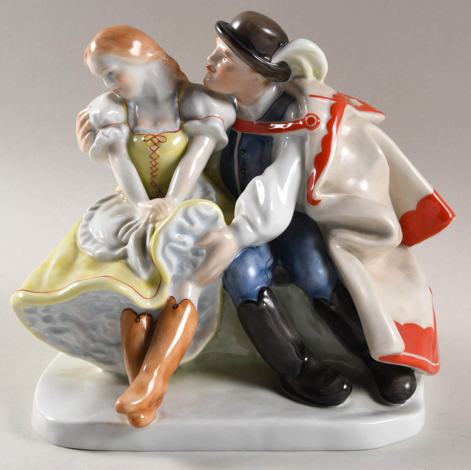 Traditional Hungarian People Lovers - No Box by Herend-1