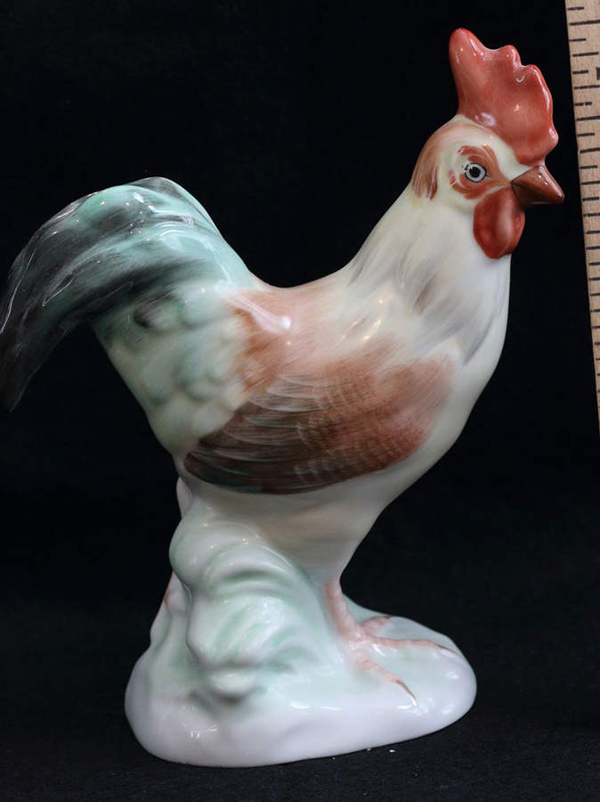 Roosters Rooster-Natural - No Box by Herend-1