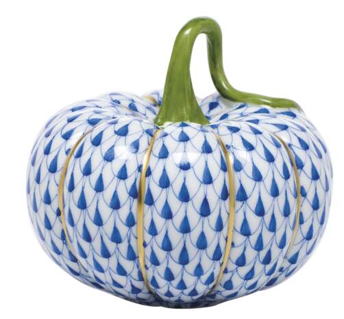 Nursery Rhymes-Fairy Tales Cinderella Pumpkin-Sapphire - No Box by Herend-1