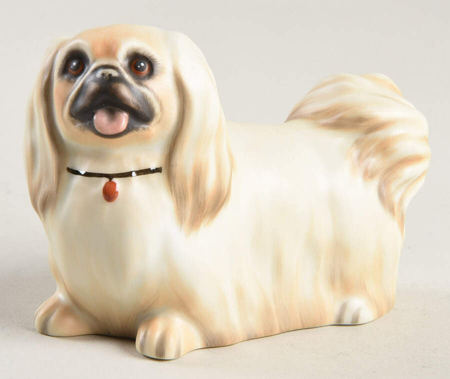 Dogs Pekingese-Natural - No Box by Herend-1