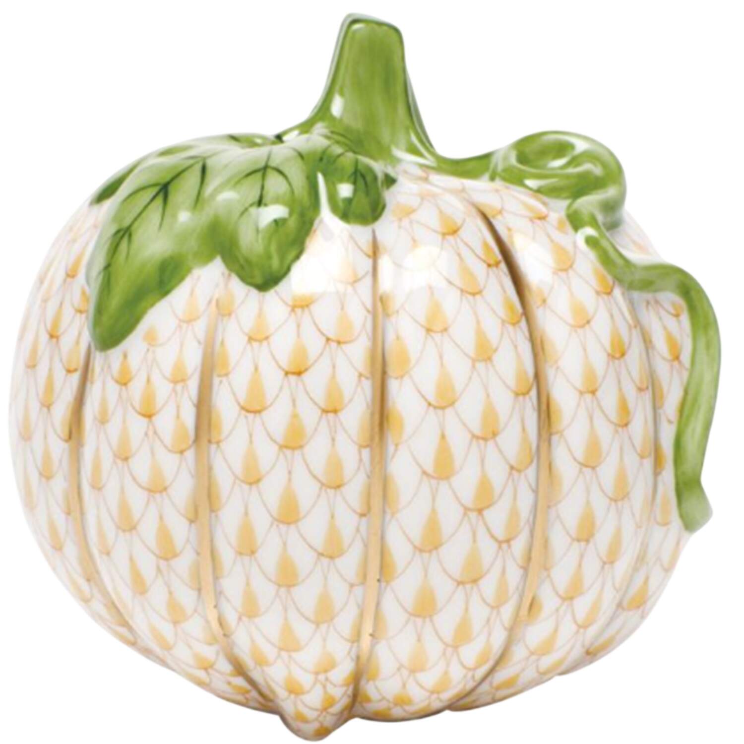 Fruits & Vegetables Pumpkin-Butterscotch - No Box by Herend-1