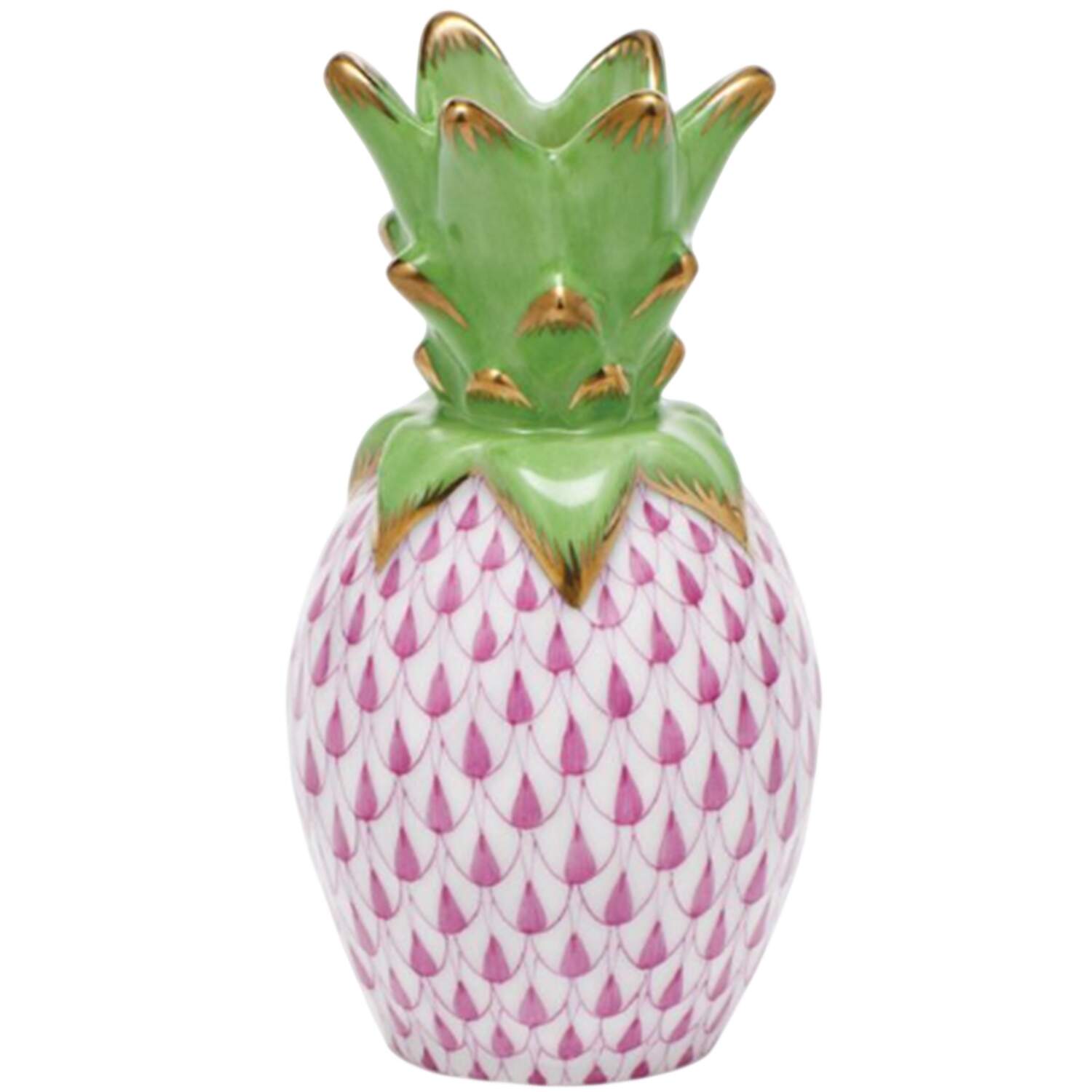 Fruits & Vegetables Small Pineapple-Raspberry - No Box by Herend-1