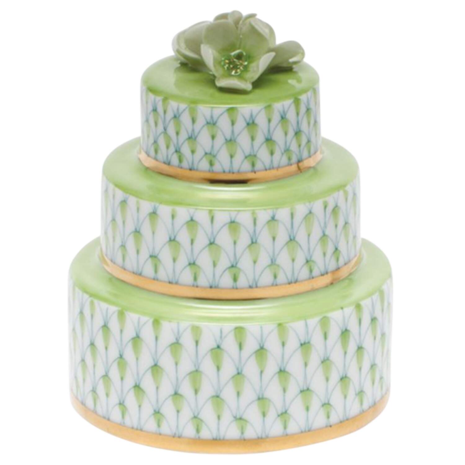 Manmade Objects Wedding Cake-Key Lime - No Box by Herend-1