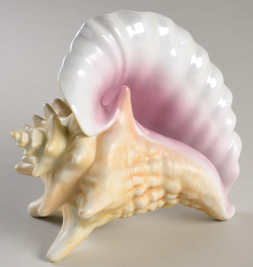 Shells Large Conch Shell-Natural - No Box by Herend-1