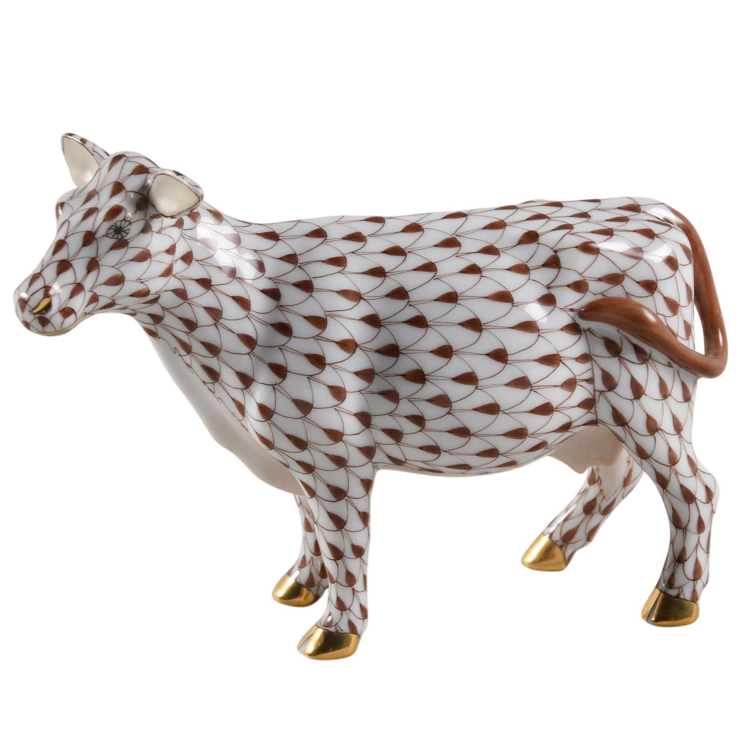 Cattle (Bovine) Cow-Chocolate - No Box by Herend-1