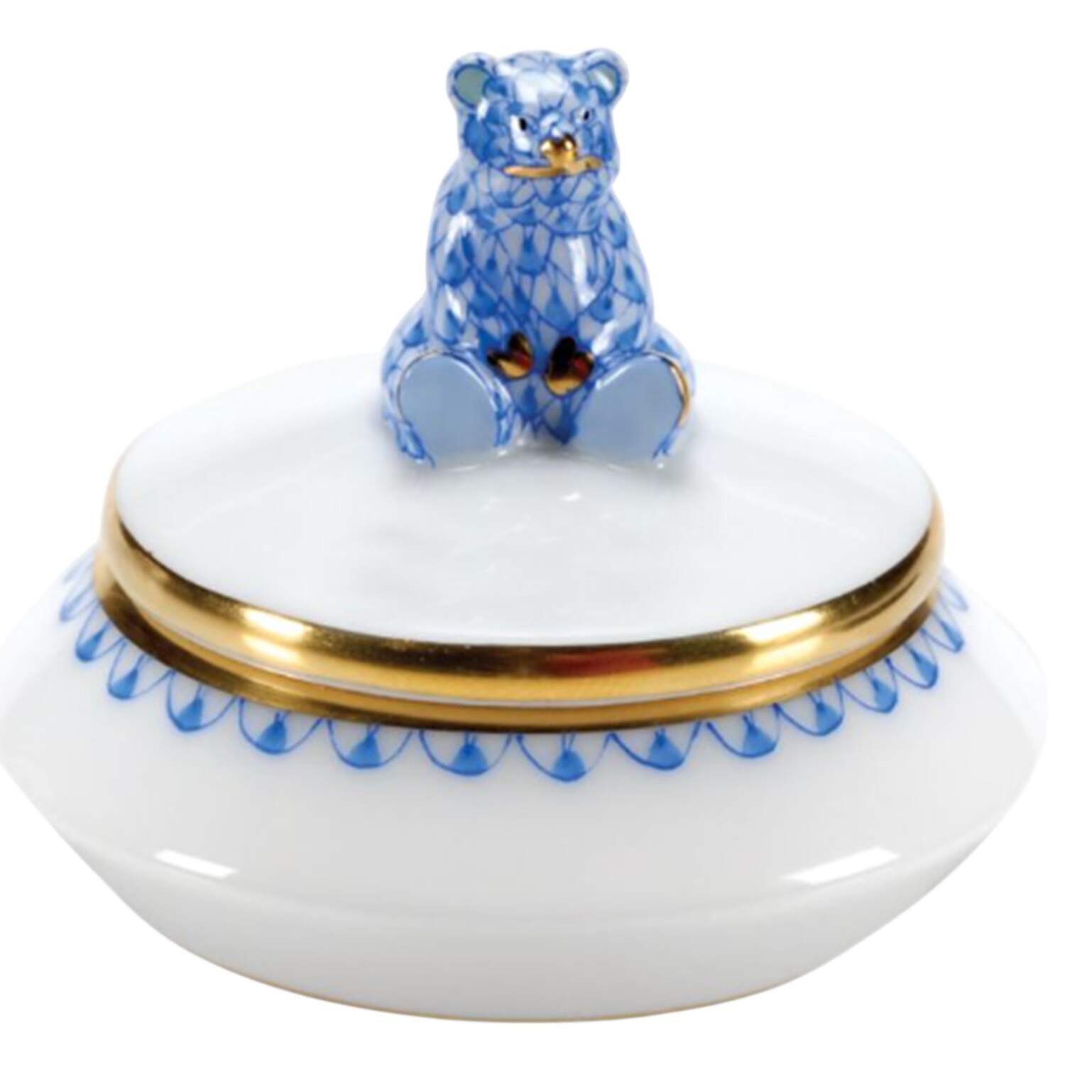 Childrens's Gifts & Toys First Curl Box-Blue - No Box by Herend-1