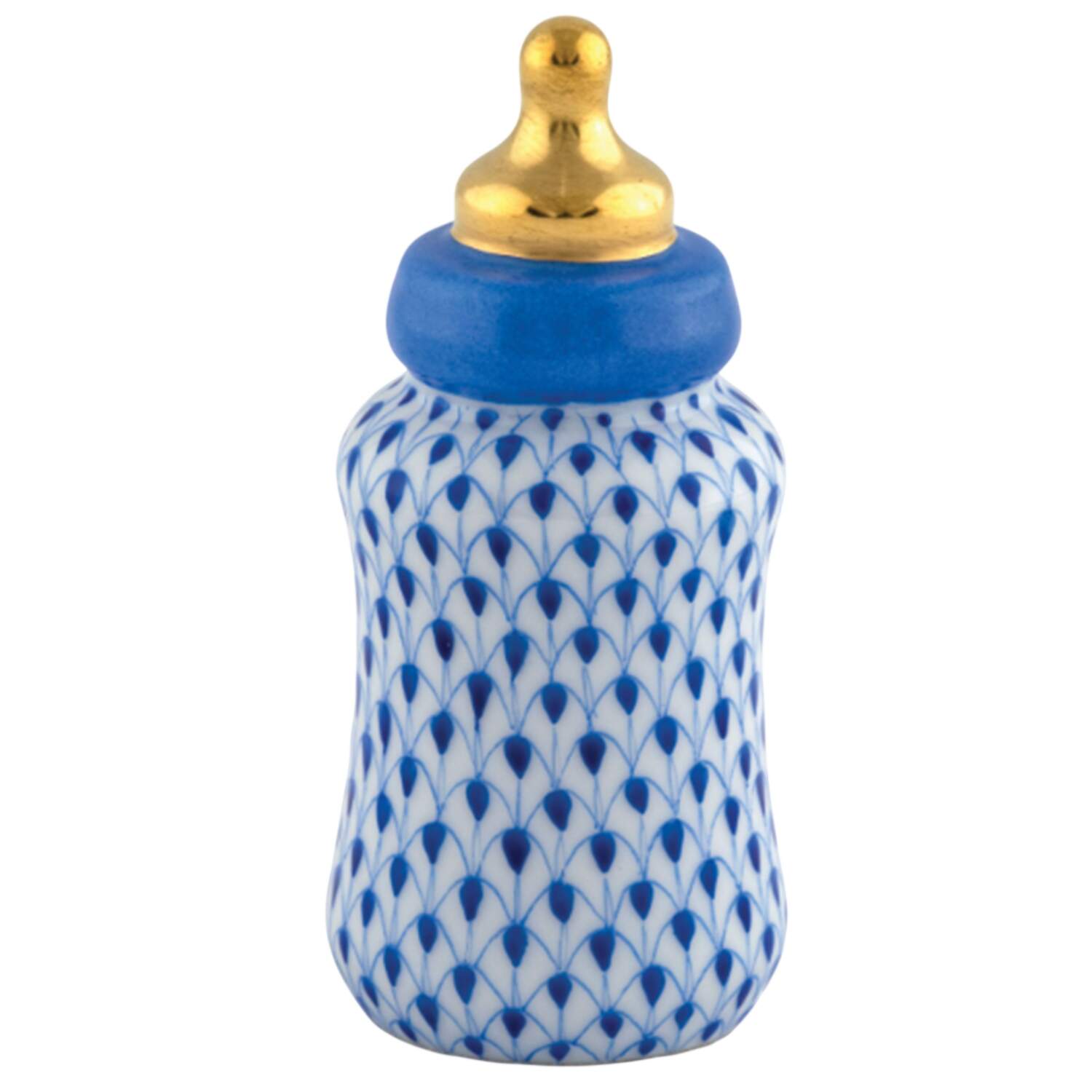 Childrens's Gifts & Toys Baby Bottle-Sapphire  - No Box by Herend-1