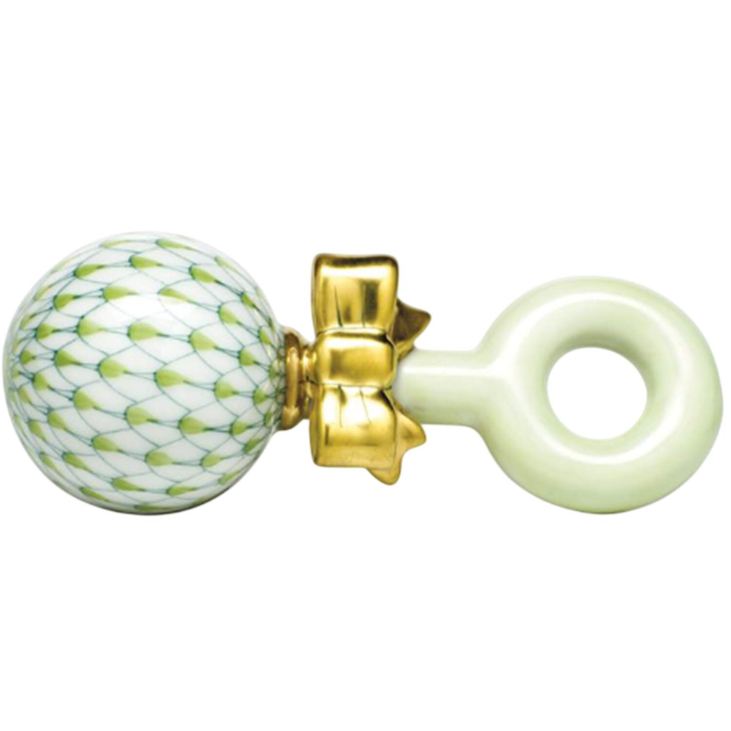 Childrens's Gifts & Toys Baby Rattle-Keylime - No Box by Herend-1